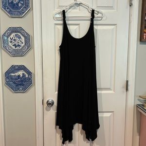 Torrid black handkerchief hem dress size Women’s 22/24 or Torrid size 3